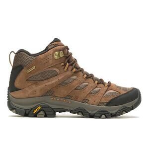 Merrell Men’s Moab 3 Mid Waterproof Hiking Boots Brown Size 11.5 Trail Outdoor